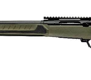 Savage Arms 32649 110 Core Predator Full Size 6.5 Creedmoor 10+1 22" Medium Heavy Fluted Barrel, Arca Rail Forend, Hunter Green AccuStock w/AccuFit V2 Synthetic Stock, Left Hand