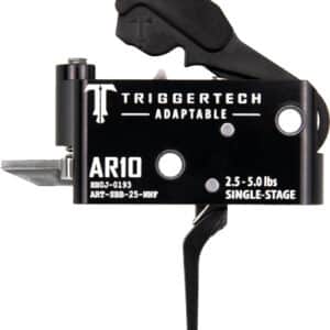 TRIGGERTECH AR10 SINGLE STAGE - ADAPTABLE STRAIGHT FLAT BLACK