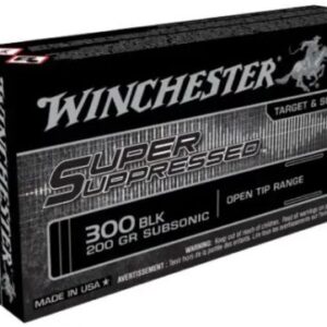 WINCHESTER SUPPRESSED 300 AAC - 200GR FMJ 125RD 6BX/CS