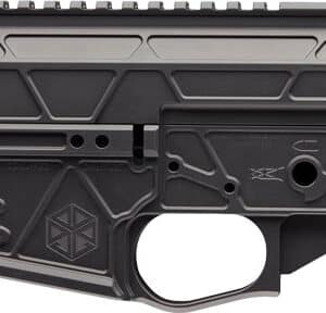 JL BILLET AR-15 5.56 SKELETOR - LIGHT WEIGHT MATCHED SET BLACK