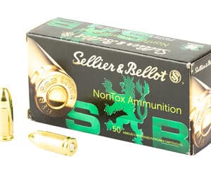 S&B NON TOX 9MM 124GR TFMJ 50/1000