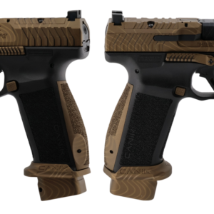 CENTURY CANIK TTI COMBAT TOPO ENGRAVED BRONZE/BLK 9MM PISTOL 4.6" 2-18RD