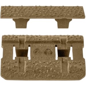 Magpul MAG603MCB Rail Covers Type 2 Black Aluminum
