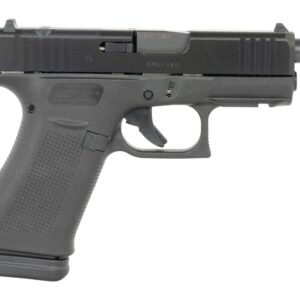Glock UX4350203FRMOSTB G43X MOS Slim Sub-Compact 9mm Luger 15+1 3.41" Black Threaded Barrel, Steel Optic Ready/Serrated Slide, Polymer Frame w/Accessory Rail, Ambidextrous