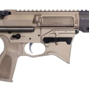 Maxim Defense  MD9 K SCW 9mm Luger 4.50" Black Nitride Threaded Barrel, Black Anodized Aluminum Receiver w/Picatinny Rail, Maxim SCW Pistol Brace, Black Polymer Grip