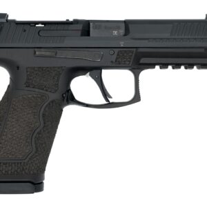 Langdon Tactical Tech VP9A1FHPRDMWC HK VP9A1F  Full Size Frame 9mm Luger 17+1 4.53" Black Nitride Polygonal Rifled Barrel, Black Nitride Optic Ready/Serrated Slide, Black Polymer Frame w/Picatinny Rai