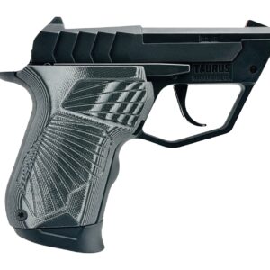Taurus 1-22TUC131-GRG10 22TUC  Micro-Compact Frame 22 LR 9+1 2.50" Black Barrel, Serrated Slide & Black Polymer Frame, G10 Grip
