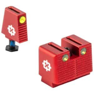 CROSS CRGST-RD      FIBER OPTIC TALL HGHT  GLK RED
