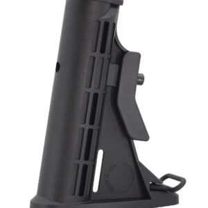 JE MACHINE PS-ST2B         MILSPEC ADJ STOCK BLK