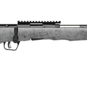 SAVAGE ARMS B22 22LR BL/GRY 18" CARBON TB