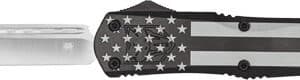 COBRATEC LARGE FS3 OTF BLACK - OUT FLAG 3.5" D2 TANTO NS