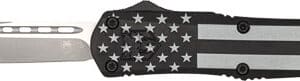 COBRATEC MEDIUM FS3 OTF BLACK - OUT FLAG 3" D2 DROP NON SRRTED