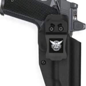 WE THE PEOPLE HOLSTER IWB - RH KYDEX 5" NO RAIL 1911 BLACK
