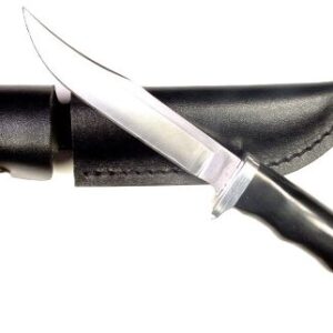 RUKO FIXED BLADE HUNTING KNIFE - 3.78" ABS HANDLE CLAMSHELL