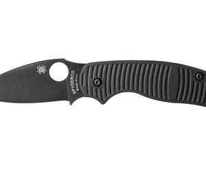 SPYDERCO SAGE 5 SALT 3" BLK PLAIN