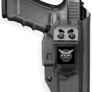 WE THE PEOPLE HOLSTER IWB RH - KYDEX FOR GLOCK 17 BLACK