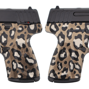 RUGER MAX-9 MANUAL SAFETY LEOPARD PRINT 9MM PISTOL BLACK 3.2" OPTIC READY 1-10RD MAGS
