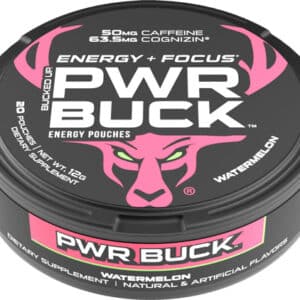 BUCKED UP PWR BUCK ENERGY - POUCHES 5 CAN ROLL WATERMELON