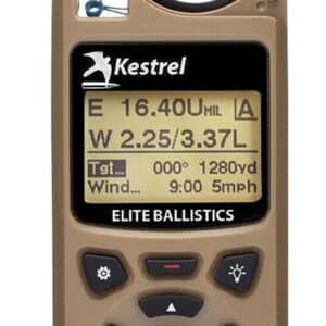KestrelMeters 0857ALTAN 5700 Elite Weather Meter Tan AA Link Connectivity Applied Ballistics
