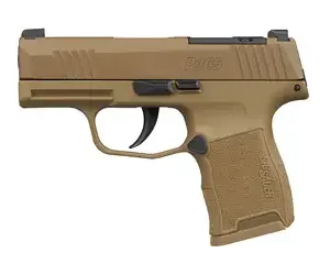 SIG SAUER P365 9MM PISTOL 3.10" COYOTE TAN 2-10RD OPTIC READY