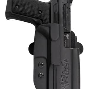 Walther Arms 5130217 PPQ  Q5 Match Steel Frame OWB Holster Black Kydex Belt Slide