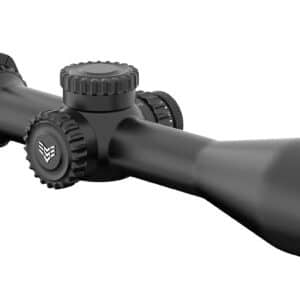 Swamp Fox Patriot II 6-24x50mm FFP rifle scope with 30mm tube in black