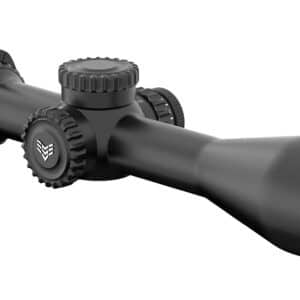 Swamp Fox Patriot II 6-24x50mm FFP rifle scope with 30mm tube in black