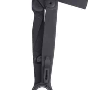 CRKT 4141KX Provoke X 1.84" Folding Axe w/Spike SUJ2 Blade, Black Stainless Steel w/GRN Overlay Handle, 8.69" OAL
