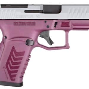Derya Firearms DY9Z.BCS.TR DY9Z  Sports South Exclusive Micro-Compact 9mm Luger 15+1 3.50" Black Barrel, Silver Optic Ready/Serrated Slide, Black Cherry Polymer Frame w/Accessory Rail, Interchangeable