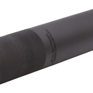 Fletcher Rifle Works PERM65TIBLK Permian 6.5mm 1.62" Black Titanium 1.375"x24