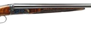 Dickinson LLC  Estate Break Open 2.75" 2rd 28" Side By Side Barrel, True Bone-Charcoal Case Hardening Receiver, Turkish Walnut Stock