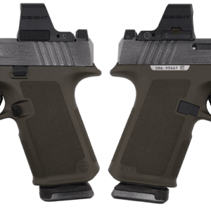 RUGER RXM 9MM PISTOL 4" PORTED BBL ODG/CRUSHED SILVER MAGPUL EHG, O.R. 2-15RD MAGS