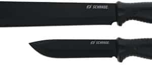 SCHRADE KNIFE MACHETE/KNIFE - COMBO 2 SHEATHS PROMO Q4 26'