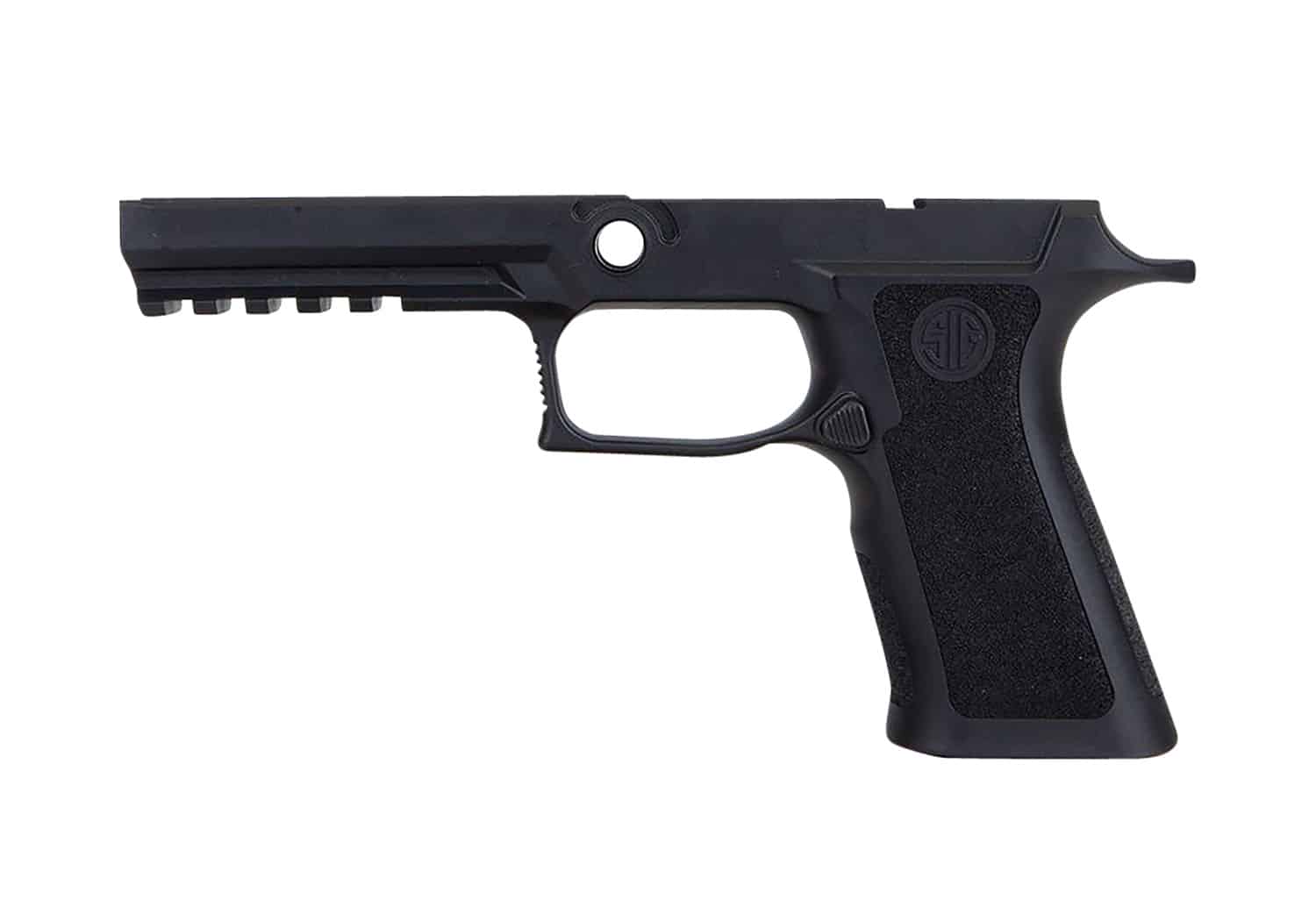 Sig Sauer GRIPMODXF943LGBLK P320 Grip Module X-Series (Large Size Module), 9mm Luger/40 S&W/357 Sig, Black Polymer, Fits Full Size Sig P320 (4.70")