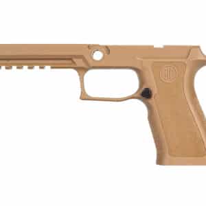 Sig Sauer GRIPMODXF943LGCOY P320 Grip Module X-Series (Large Size Module), 9mm Luger/40 S&W/357 Sig, Coyote Polymer, Fits Full Size Sig P320 (4.70")