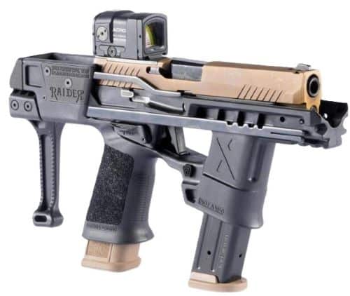 FLUX DEFENSE RAIDER X CHOP TOP - EL CAMINO P320/M17 CHASSIS