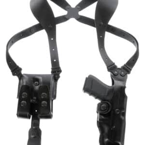 Galco VHS4212RB VHS 4.0 Shoulder System Black Leather Fits 1911 Fits 5" Barrel Ambidextrous