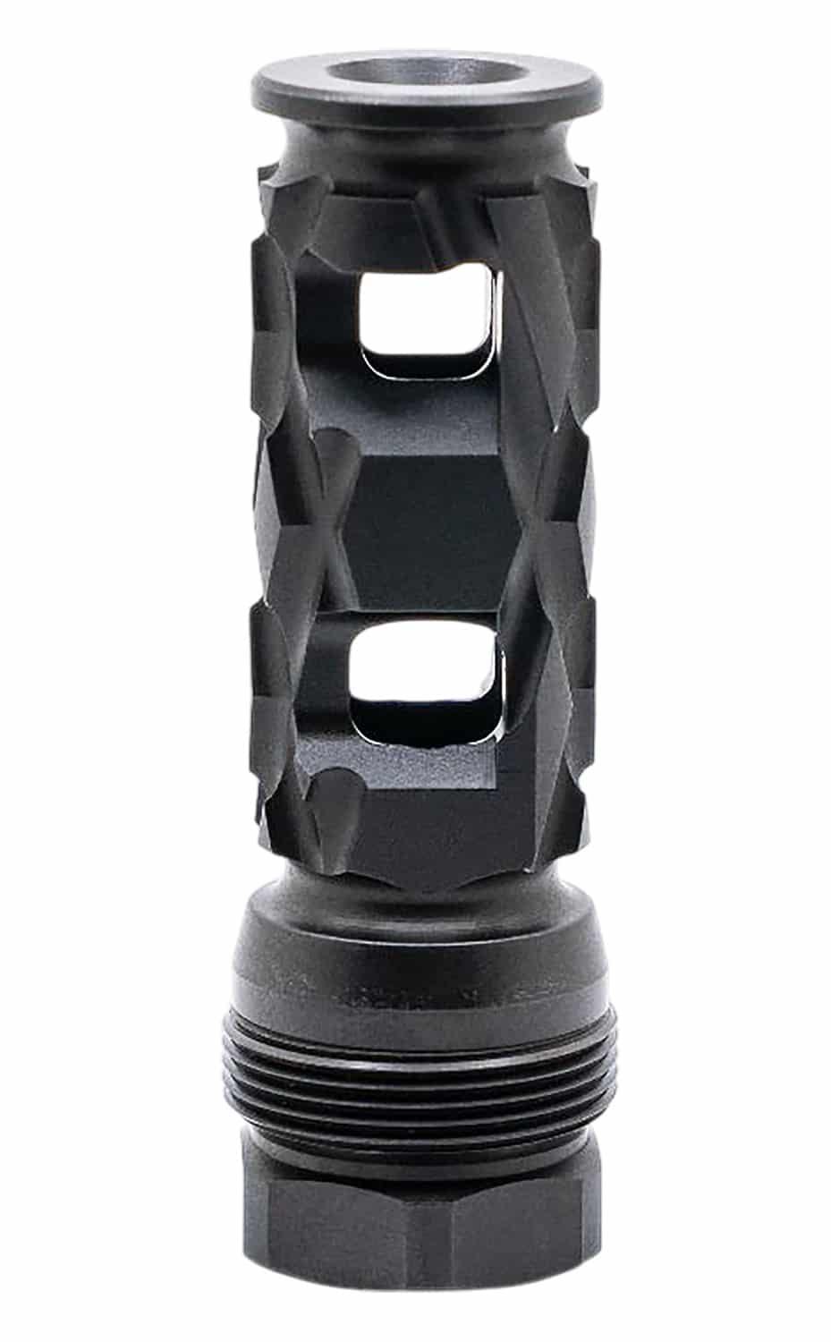 Armaspec ARM293-BLK Gen2 Muzzle Brake Rifter Black QPQ Nitride 5/8x24 Threads 30 Cal