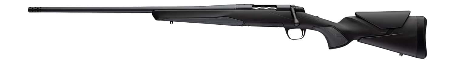 Browning 036126218 X-Bolt 2 Hunter 308 Win 4+1 22"  Matte Blued Threaded Barrel, Matte Blued Steel Drilled & Tapped Receiver, Matte Black Adj Vari-Tech Synthetic Stock, Left Hand