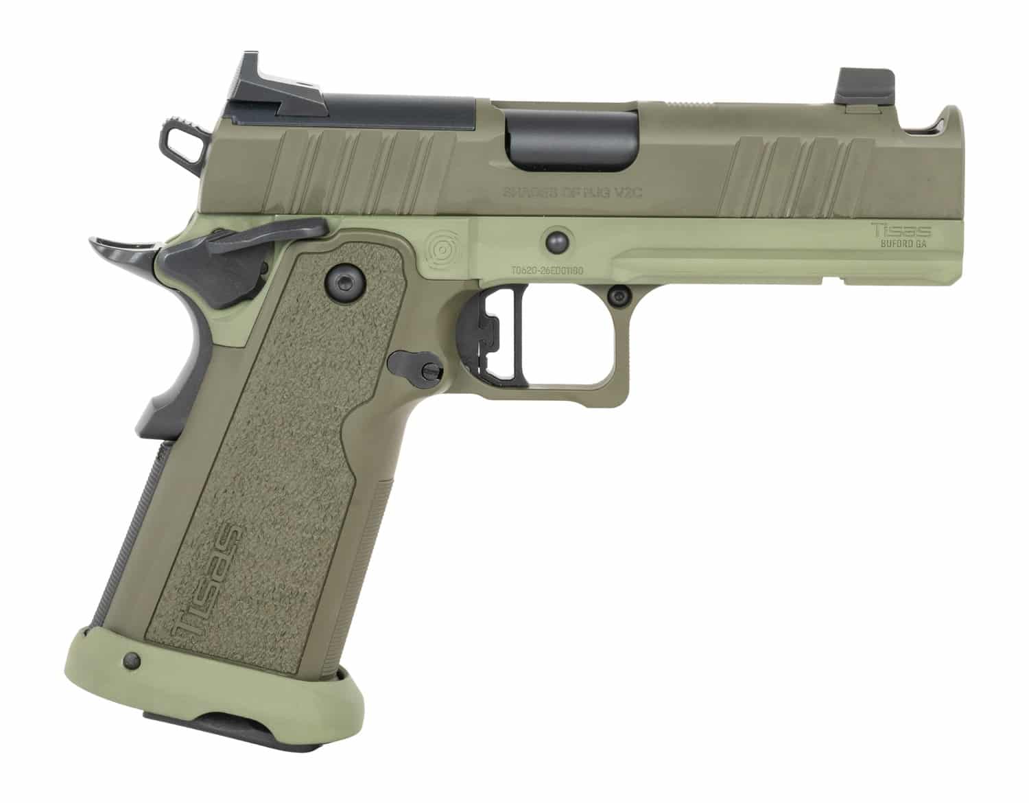 TISAS 12500022NJGV2C CARRY 9 9MM 4.25  17R GRN
