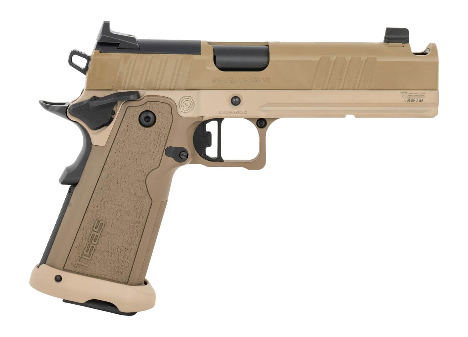 TISAS 12500023NJGV1  DUTY  9 9MM 5     17R FDE