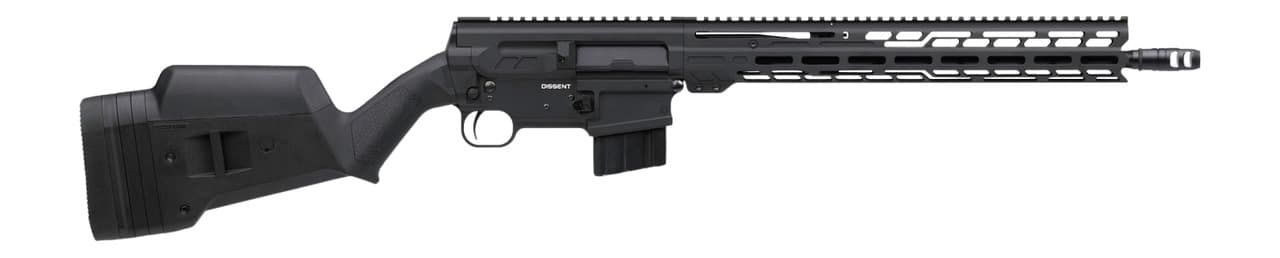 CMMG 34A670FAB Dissent BR4 338 ARC 10+1 16.10" Black Nitride Threaded Barrel, Black Armor Cerakote Aluminum Receiver w/Picatinny Rail, M-LOK Handguard, Magpul SGA 870 Black Synthetic Stock