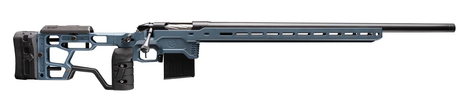 Bergara Rifles BPR35-6GT Competition Elite 6mm GT 12+1 26" Black Cerakote Threaded Barrel, Blue Titanium Cerakote Stainless Steel Receiver, Arca Swiss/M-LOK Compatible Forend, Blue Titanium Cerakote M