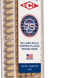 CCI MINI-MAG 22LR 40GR LEAD-RN - 1235FPS 100RD 50BX/CS 75TH ANV