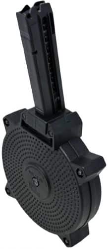 PRO MAG MAGAZINE TAURUS TX22 - 22LR 52RD DRUM BLACK POLY
