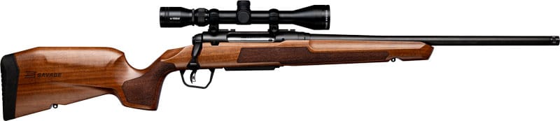 SAVAGE AXIS 2 XP 308 WIN 20" - THREADED W/3-9X40 BLK/HARDWOOD