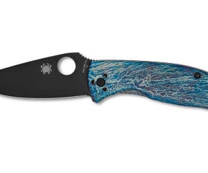 SPYDERCO TENACIOUS TI DISRY BLK/BLU