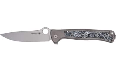 SPYDERCO SLYM STONEWASH TI 3.42" GRY