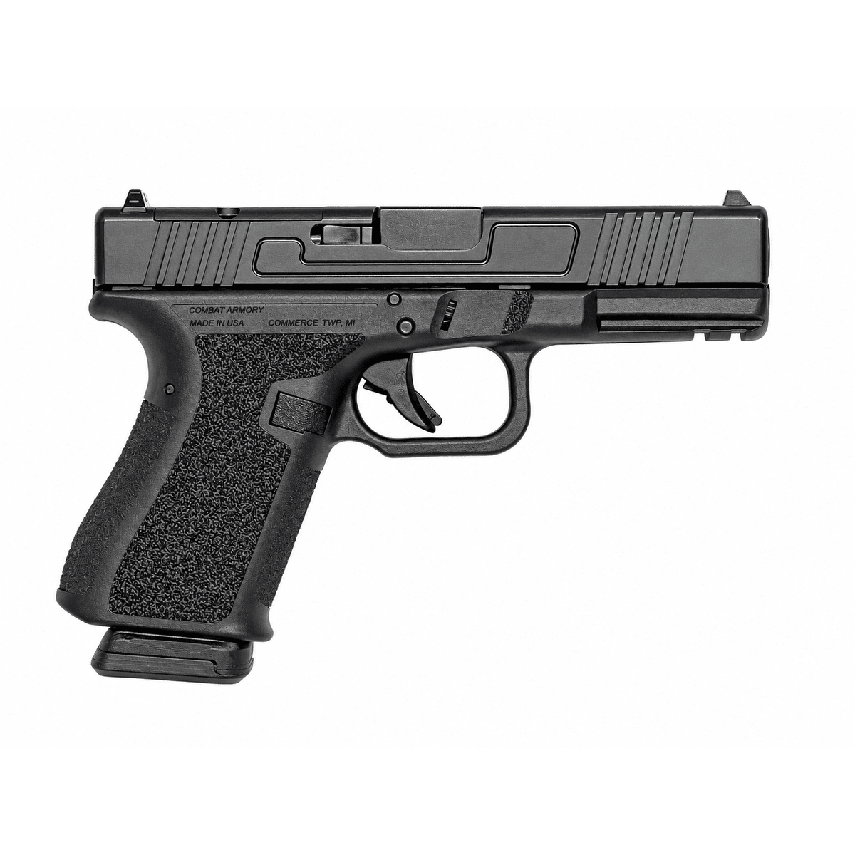 Combat Armory CA19 Handgun 9mm Luger 10rd Magazines(2) 4" Barrel Standard Sights RMR Slide