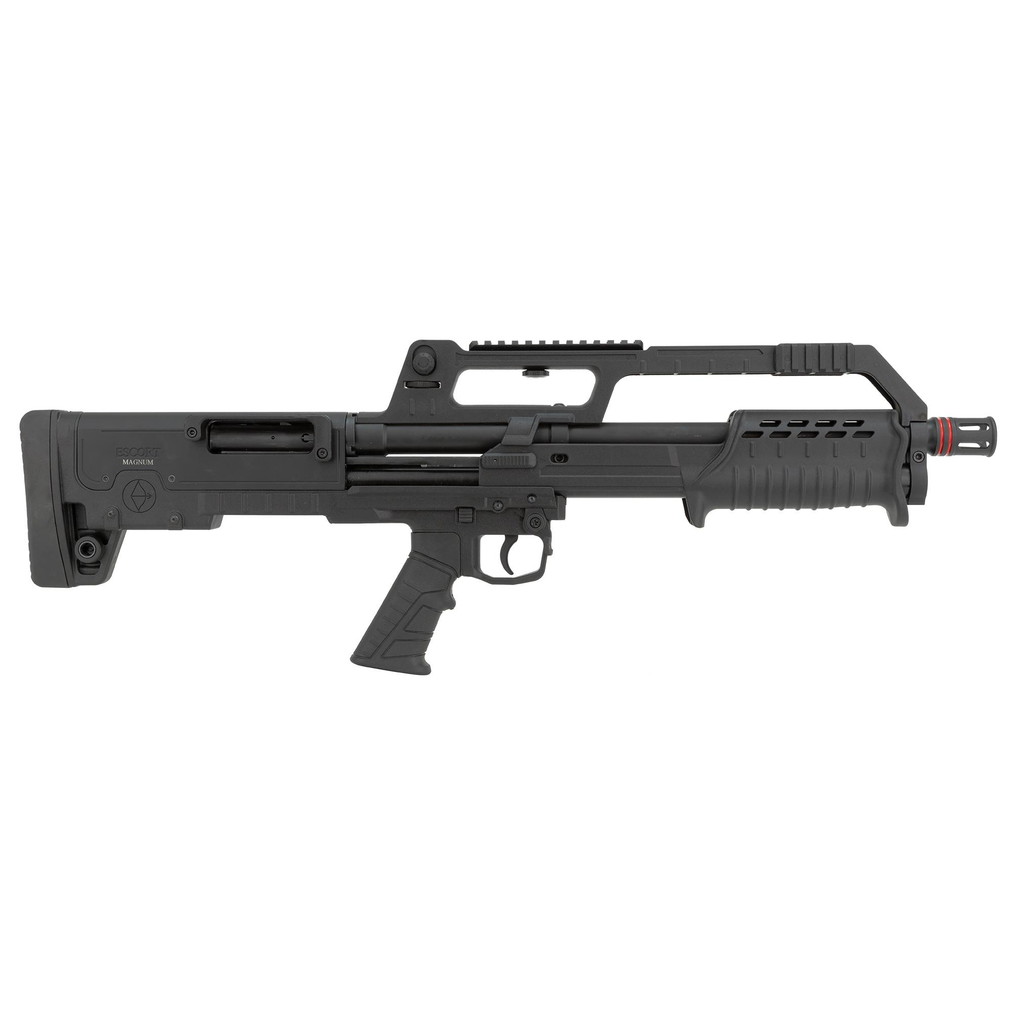 Escort BullTac Pump Shotgun 12ga 3" Chamber 5rd Capacity 18" Barrel Black Picatinny Rail